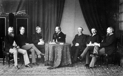 Viceré Lord Dufferin, Lord Roberts di Kandahar e Consiglio da English Photographer